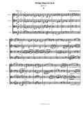 Streich Quartett in D moll